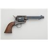 Image 1 : Colt SAA U.S. Artillery Model revolver, .45  cal., 5-1/2” barrel, re-finished, wood grips,  #133271,