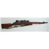 U.S. Springfield M1 Garand rifle, .30 cal.,  S.A. 24” barrel dated 3-52 with muzzle break,  parkeriz