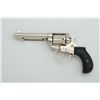 Image 2 : Colt Model 1877 DA revolver, .38 cal., 4-1/2”  barrel, re-nickeled finish, checkered hard  rubber gr