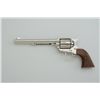 Image 2 : Colt Third Generation SAA revolver, .45 cal.,  7-1/2” barrel, nickel finish, smooth  hardwood grips,