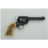 Image 1 : Colt Single Action Frontier Scout revolver,  .22 Magnum cal., 4-3/4” barrel, blue finish,  faux stag