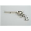 Image 2 : Colt SAA revolver, re-barreled to .38 S&W  SPC. cal., 7-1/2” barrel, re-nickeled finish,  no grips, 