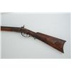 Image 2 : Percussion “Kentucky” style full stock rifle  with nice patchbox, circa 1840’s-50’s; .45  cal., 44” 