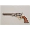 Image 2 : Colt Pocket Model, 6” barrel, #268403, 1-line  address, 6-shot, scarce variation, brass  straps, woo