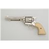 Image 2 : Colt Third Generation SAA revolver, .44  Special cal., 5-1/2” barrel, nickel finish,  ivory-like gri