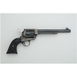 Colt Second Generation SAA revolver, .45  cal., 7-1/2” barrel, blue and case hardened  finish, check