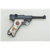 Image 1 : Interesting German Luger by DWM, 9mm, 4”  barrel, re-blued, double dated 1918 & 1920,  good action, 