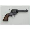 Image 1 : Colt Single Action Frontier Scout revolver,  .22LR cal., 4-3/4” barrel, blue finish,  smooth hardwoo