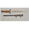 Image 2 : Luftwaffe 2nd Model dagger and sheath with  etched and inscribed Carl Eickhorn blade in  overall ver