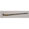 Image 2 : Revolutionary War era short sword with cast  brass grip and 17” blade in near relic  condition.  Est