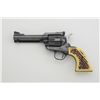 Image 2 : Ruger Blackhawk single action revolver, .357  Magnum cal., 4-1/2” barrel, blue finish, faux  stag gr