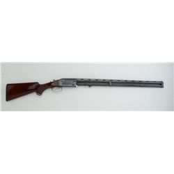 Krieghoff Model 32 O/U hammerless shotgun, 20  gauge, 28” ventilated rib barrels, blue  finish, miss