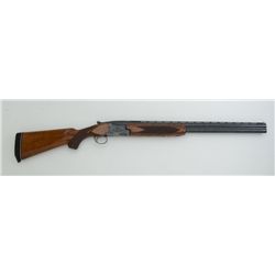 Winchester Model 101 O/U shotgun, 12 gauge,  26” ventilated rib barrels, blue finish,  checkered woo