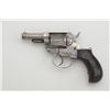 Image 2 : Colt Model 1877 ejectorless DA revolver, .38  cal., 2-1/2” etched panel barrel, nickel  finish, chec