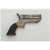 Image 1 : Sharps 4-barrel derringer, .22 cal., 2-1/2”  barrels, brass frame, hard rubber grips,  36629 in over