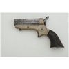 Image 2 : Sharps 4-barrel derringer, .22 cal., 2-1/2”  barrels, brass frame, hard rubber grips,  36629 in over