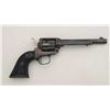 Image 1 : Colt Peacemaker single action revolver, .22LR  cal., 6” barrel, blue and case hardened  finish, chec