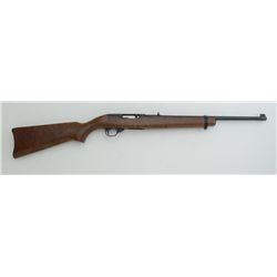 Ruger Model 10/22 semi auto carbine, .22LR  cal., 18-1/2” barrel, blue finish, wood  stock, #248-009