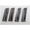 Image 1 : Lot of 4 Service Model Ace .22 caliber  magazines, each in overall fine condition  showing the major