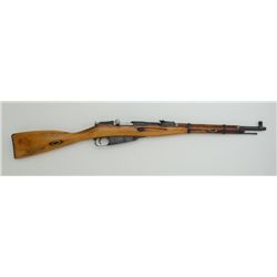 Cyrillic marked Mosin-Nagant bolt action  rifle, 7.62mm cal., 21” barrel, military  finish, wood sto