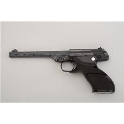 J.C. Higgins Model 80 semi-auto pistol, .22LR  cal., 6-1/2” barrel, blue finish, checkered  thumb re