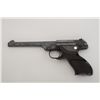 Image 1 : J.C. Higgins Model 80 semi-auto pistol, .22LR  cal., 6-1/2” barrel, blue finish, checkered  thumb re