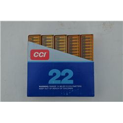 Bonanza lot of approx. 3,500 rounds of .22  CCI CB Long ammunition.  Est.:  $75-$150.