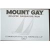 Image 2 : Mount Gay Eclipse Barbados Rum advertising  mirror approx. 15” x 21” commemorating the  America’s Cu