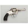 Image 1 : Hopkins and Allen XL 3 DA revolver, folding  hammer, .32 cal., 2-3/4” octagon barrel,  nickel finish