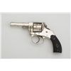 Image 2 : Hopkins and Allen XL 3 DA revolver, folding  hammer, .32 cal., 2-3/4” octagon barrel,  nickel finish
