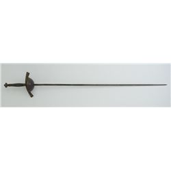 Decorative fencing style sword approx. 44”  overall with a 36” blade.  Est.:  $50-$75.