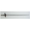 Image 1 : Decorative fencing style sword approx. 44”  overall with a 36” blade.  Est.:  $50-$75.