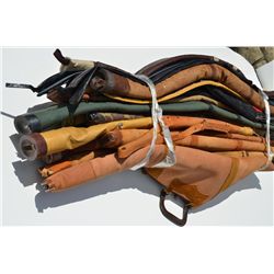 Lot of approx. 3 dozen misc. used long arm  soft cases, varying conditions, mostly fair  or good; fr