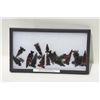Image 2 : Lot of 3 riker cases of American Indian  arrowheads.  Est.:  $100-$150.