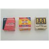 Image 1 : Lot of 10 boxes of 12 gauge ammo (one  partial); Western, Federal, Peters and  Fiocchi.  Est.:  $40-