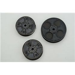 Three “shorts”; reels of film showing Tom Mix  performing stunts from the 1920’s to 1930’s;  may be 