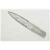 Image 2 : Damascus pattern letter opener with SS  emblem.  Est.:  $200-$300.
