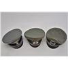 Image 1 : Lot of 3 German nazi military hats including  an Infantry cap, an Artillery cap and an SS  visor cap