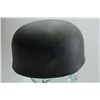 Image 1 : Well-done copy of a German WW II nazi  paratrooper helmet with liner and chin strap;  overall good c