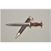 Image 1 : German nazi SA dagger with sheath in overall  near fine condition.  Est.:  $250-$450.