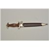 Image 2 : German nazi SA dagger with sheath in overall  near fine condition.  Est.:  $250-$450.