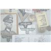 Image 2 : Riker case of misc. German and nazi patches,  ribbons and items including a relic army  breast eagle