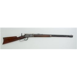 Winchester Model 1892 lever action takedown  rifle, .25-20 W.C.F. cal., 24” octagon  barrel, blue fi