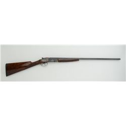 L.C. Smith/Hunter Arms Co. SxS hammerless  shotgun, .410 gauge, 26” barrels, blue and  case hardened