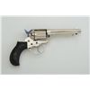 Image 1 : Colt Model 1877 DA revolver, .38 cal., 4-1/2”  barrel, re-nickeled finish, checkered black  hard rub