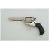Image 2 : Colt Model 1877 DA revolver, .38 cal., 4-1/2”  barrel, re-nickeled finish, checkered black  hard rub
