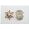 Image 1 : Lot of 2 authentic badges; one a Special  Traffic Police badge from Rock Island, Ill.  #3; the other