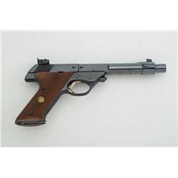 Hi-Standard Supermatic Trophy Model 104  semi-auto target pistol, .22LR cal., 6-1/2”  heavy barrel i