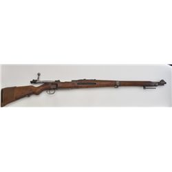 Mauser Model K98 bolt action rifle, 7.92mm  cal., 24” barrel, military finish, wood  stock, #31616 i