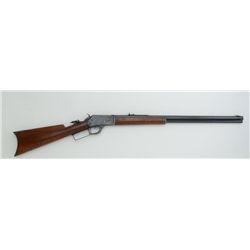 Marlin Model 1888 lever action rifle, .32 W  cal., 24” octagon barrel, blue finish, wood  stocks, ad